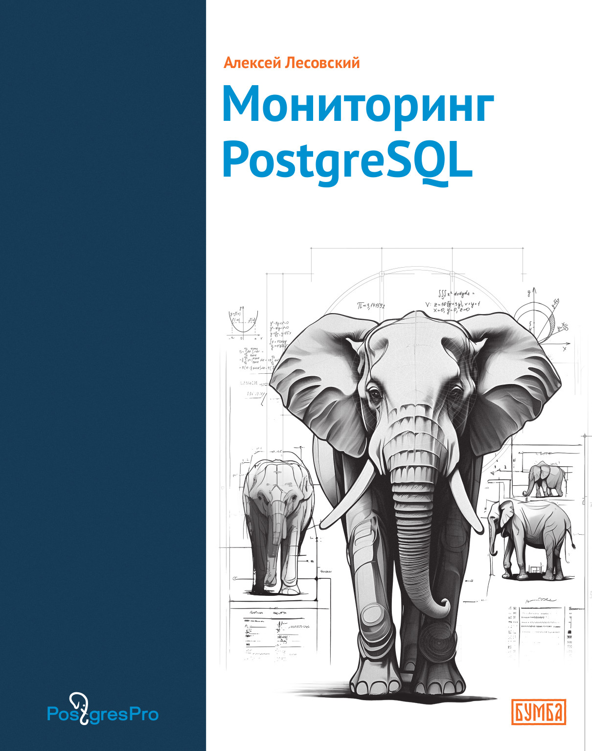 Алексей Лесовский《Мониторинг PostgreSQL》俄文原版封面
